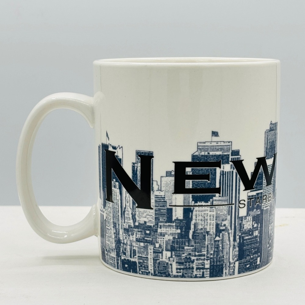 Starbucks Coffee New York Skyline Series Mug Barista Series One 18oz
